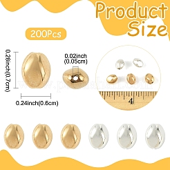 200шт 2 цвета пластиковые бусины ccb&nbsp;CCB-YW0001-71