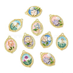 14pcs 7 styles de pendentifs en émail en alliage&nbsp;ENAM-CJ0007-11