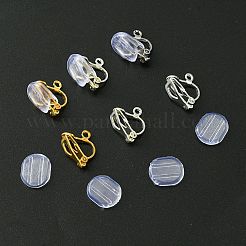 12шт 3 цвета латунные клипсы для серег KK-FS0001-28