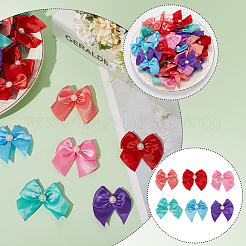 72 шт. 6-х цветные банты из полиэстера&nbsp;DIY-SP0003-60A