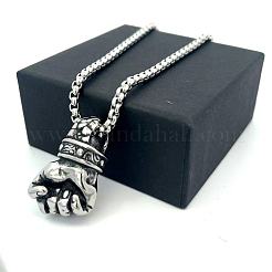 Минималистичные хип-хоп подвески в виде кулака из нержавеющей стали 304 для мужчин.&nbsp;ZI2468