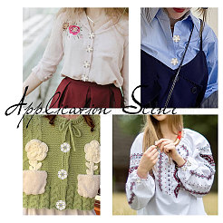 12 шт. 2 стильных пуговицы из сплава со стразами на ножке RB-GF0001-05