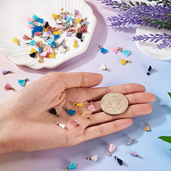 100шт 10 цвета поликоттон (полиэстер&nbsp;FIND-TA0009-08