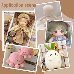 1 шт. полиэстеровая короткая плюшевая ткань&nbsp;AJEW-PH0006-67B