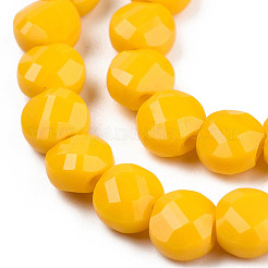 Непрозрачные сплошные цветные стеклянные бусины&nbsp;GLAA-N052-06-A04