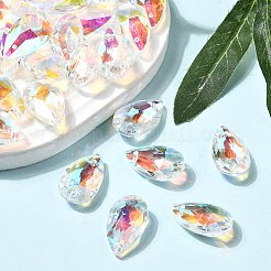 Стеклянные подвески&nbsp;GLAA-22X13-28AB