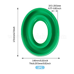 1 porta bobina ovale in plastica&nbsp;AJEW-TA0003-08B