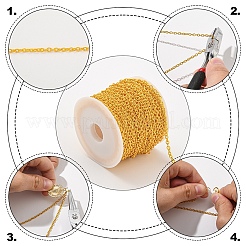 Наборы для самостоятельного изготовления цепей из железного кабеля&nbsp;DIY-YW0010-23G