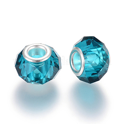 Стекло ручной работы европейского бисера&nbsp;LS-X-GPDL25Y-77