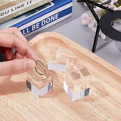 Прозрачные акриловые кольца RDIS-WH0003-06A