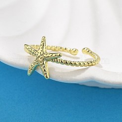 Латунные манжеты для женщин RJEW-C123-08E-G