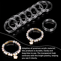 20шт акриловые подставки для браслетов&nbsp;BDIS-PH0001-08