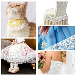 10 ярд нейлоновой эластичной кружевной отделки OCOR-FG0002-66A