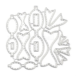 Трафареты для штампов из углеродистой стали DIY-P076-09