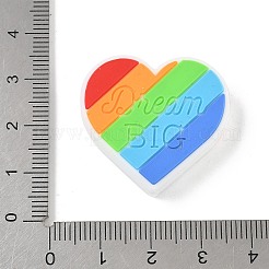 Словесные силиконовые фокусные бусины SIL-P010-01C