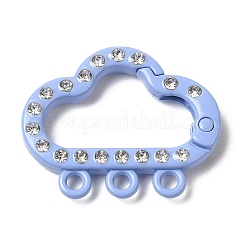 Кольцо пружинного затвора из сплава со стразами PALLOY-P292-05