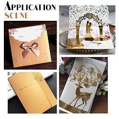 Прямоугольник живопись бумажные карты DIY-WH0258-77A