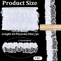 10 m de bordure en dentelle à franges en polyester&nbsp;OCOR-GF0006-12B