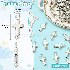 100 pièces pendentifs en alliage&nbsp;PALLOY-FS00084