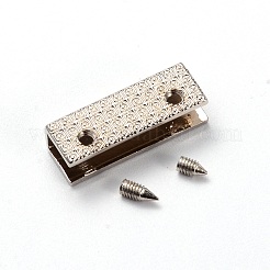 Tascheneckenschutz-Kantenrahmen aus Zinklegierung&nbsp;PALLOY-WH0084-79C-03