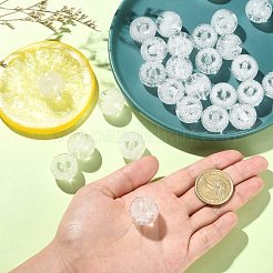 50 шт. Прозрачные акриловые бусины&nbsp;TACR-CJ0001-55