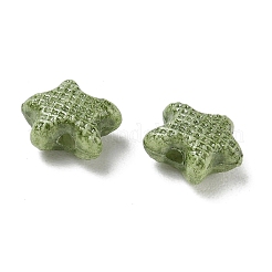 Perles de porcelaine vintage faites à la main&nbsp;PR-CBA4F13-I03