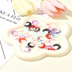 20 pz perline di lampwork fatte a mano con colori sfumati&nbsp;LAMP-FS0001-18A