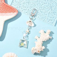 Подвесные украшения из искусственного жемчуга KEYC-FS00038-03