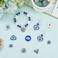 32шт 8 стиля подвески из сплава с эмалью&nbsp;ENAM-SC0006-67