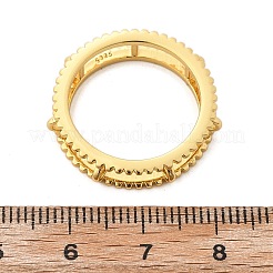 Оригинальный дизайн 925 серебряная петля для кольца FIND-Z078-01G