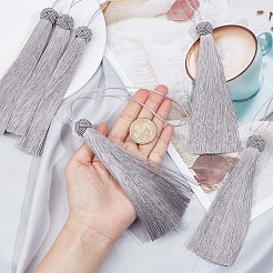 Полиэфирные украшения кисточкой подвесные&nbsp;AJEW-WH0312-94