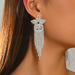 Messing-Strass-Ohrstecker für Damen&nbsp;QC2926