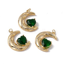 Латунные микро проложить кубического циркония подвески&nbsp;KK-G439-40G