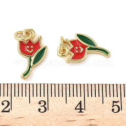 Латунь эмаль подвески&nbsp;KK-C110-17C-01G