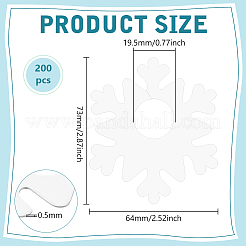 200 шт. картонные подвески для бокалов вина&nbsp;FIND-PH0028-11B