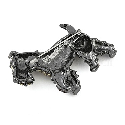 Броши в форме собаки со стразами JEWB-S030-05