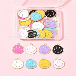 Подвески из сплава эмали 7 цвета&nbsp;ENAM-FS0002-05