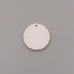 Подвески из непрозрачного акрила с тиснением&nbsp;MACR-CJC0003-01