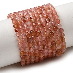 Натуральный красный агат бисер нитей&nbsp;G-L653-B01-3mm