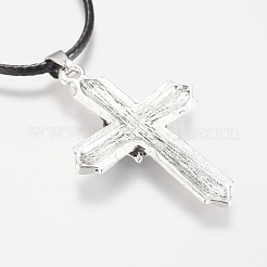 Сплав ожерелья шкентеля NJEW-P197-02