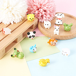 24 шт. 12 нити бусин-лэмпворк ручной работы с выпуклыми краями LAMP-KS0001-03