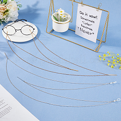 2 шт. 2-цветный сплав цепи шейный ремешок для очков AJEW-GF0011-78