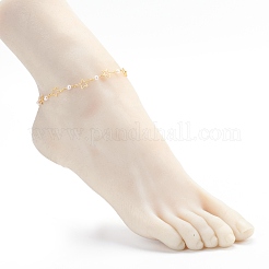 Латунные браслеты в форме звёздочки AJEW-AN00419