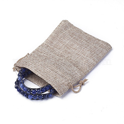 Натуральный содалит круглые браслеты BJEW-JB04248