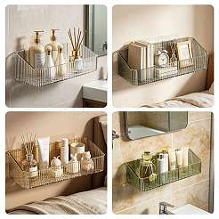 Soportes rectangulares de acrílico para montaje en pared para baño&nbsp;AJEW-FZC0003-02C