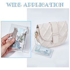 Кошелек из прозрачного ПВХ с блестками&nbsp;ABAG-WH0044-29