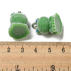 Кулоны из флокированной смолы&nbsp;X-RESI-D012-01B