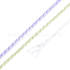 5 rouleau de cordes en nylon tressé à 9 brins avec fil métallique&nbsp;OCOR-Q062-01D