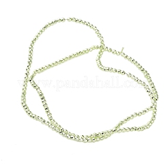 Гальванические нити из синтетических немагнитных гематитовых бусин G-C248-D01-2mm-01