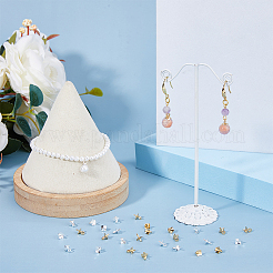 40 шт. 4 латунных держателя для колышков&nbsp;KK-HY0001-93